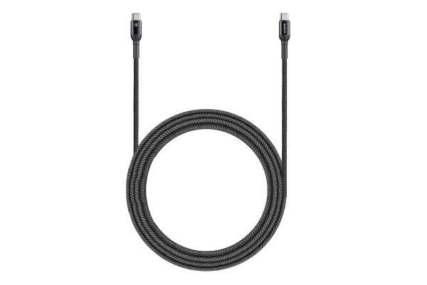 USB Star Braided Type C to Type C Data Cable, 60 W