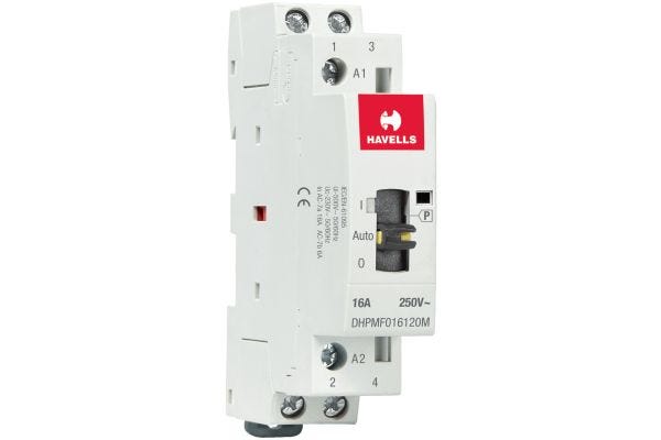 Automatic Modular Contactors with Manual Override